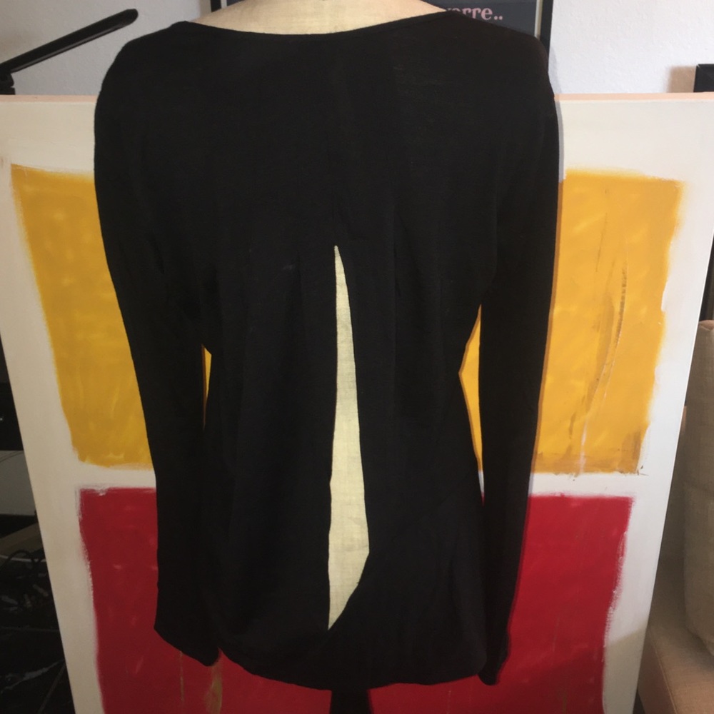 Helmut Lang open back top